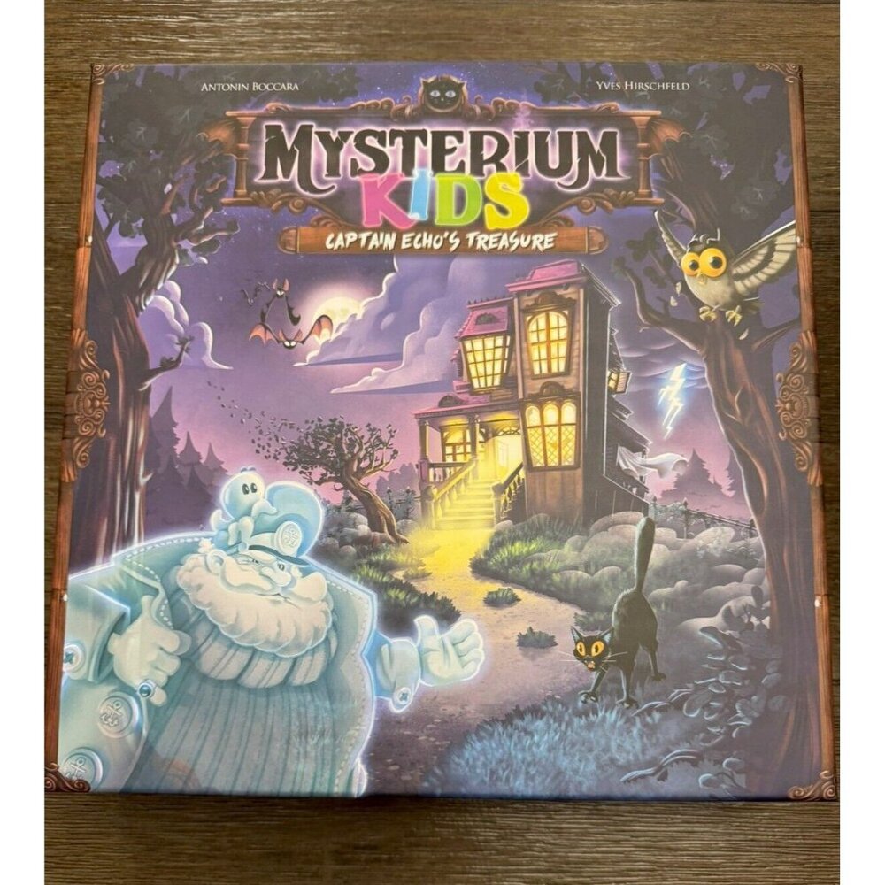 Mysterium Kids Captain Echo's Treasure Family Board Game Libellud Games- used